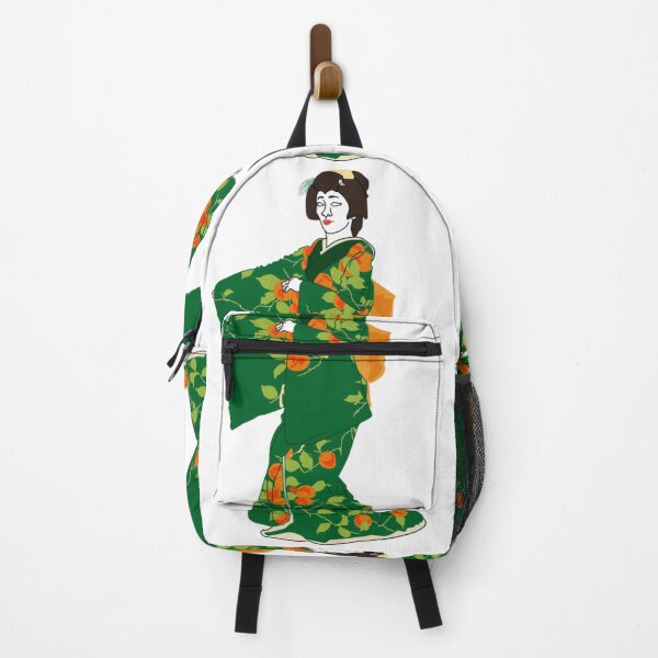 Item preview, Japanese Persimmon Kimono Motif designed and sold by KHRArts.