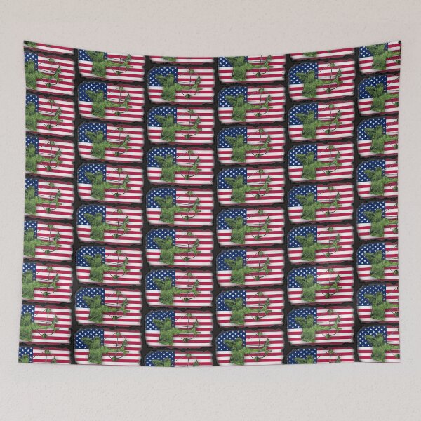 Item preview, Camo Bowhunting bow hunting American flag designed and sold by hookink.