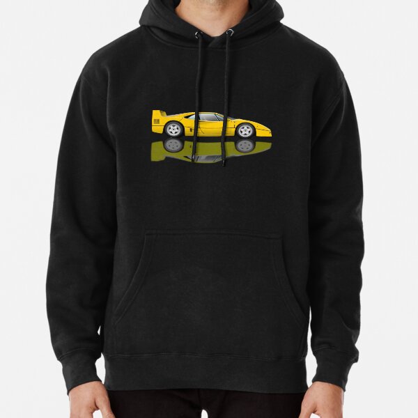 yellow ferrari hoodie