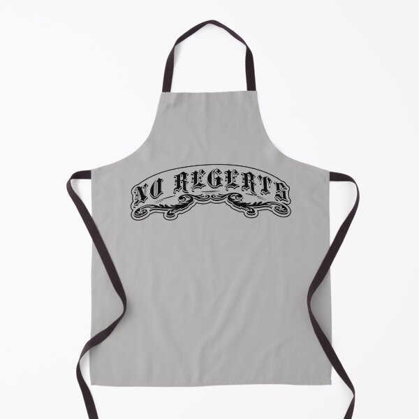 Item preview, NO REGERTS — misspelled tattoo designed and sold by Phil Tessier Too.