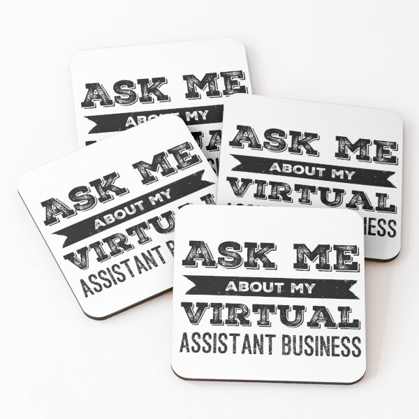 Item preview, Ask Me About Virtual Assistant Business designed and sold by juliabrownpod.