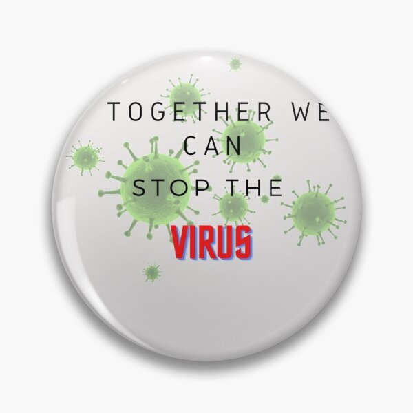 Item preview, Together we can stop the virus designed and sold by davidhipp.