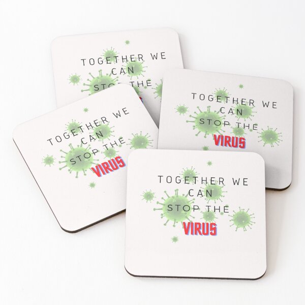 Item preview, Together we can stop the virus designed and sold by davidhipp.