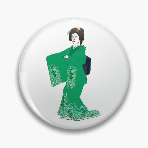 Item preview, Bellflowers Kimono Motif designed and sold by KHRArts.