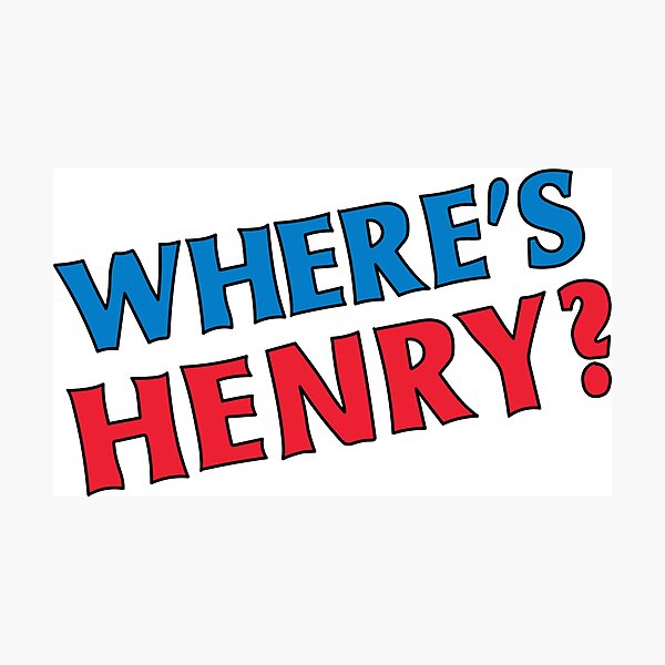 Item preview, Where's Henry? designed and sold by Tink Thank.