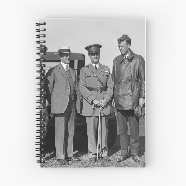 Artikelvorschau, Orville Wright, John F. Curry und Charles Lindbergh – Dayton – 1927 entworfen und verkauft von warishellstore.