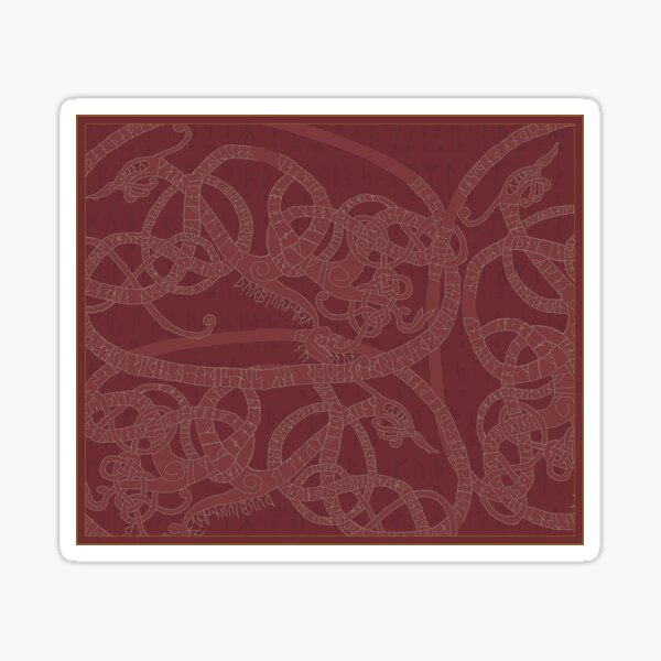 Item preview, Life of Geirlaug Pattern - Red designed and sold by Triana.