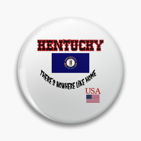 Item preview, Kentucky There's Nowhere Like Home Usa Flag Favorite State Workout Gift Ideas T Shirts designed and sold by mygiftideas.