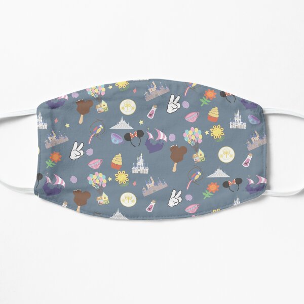 Meet Me at My Happy Place Flat Mask