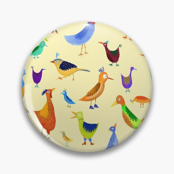 Item preview, Funny Birds with shoes designed and sold by Annette Kraus.