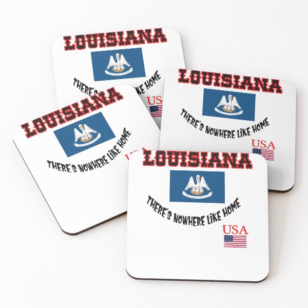 Item preview, Louisiana There's Nowhere Like Home Usa Flag Favorite State Workout Gift Ideas T Shirts designed and sold by mygiftideas.