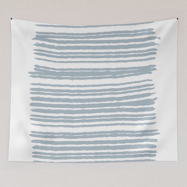 Item preview, Powder Blue - Modern Abstract Line Art designed and sold by Aryeh Studio.