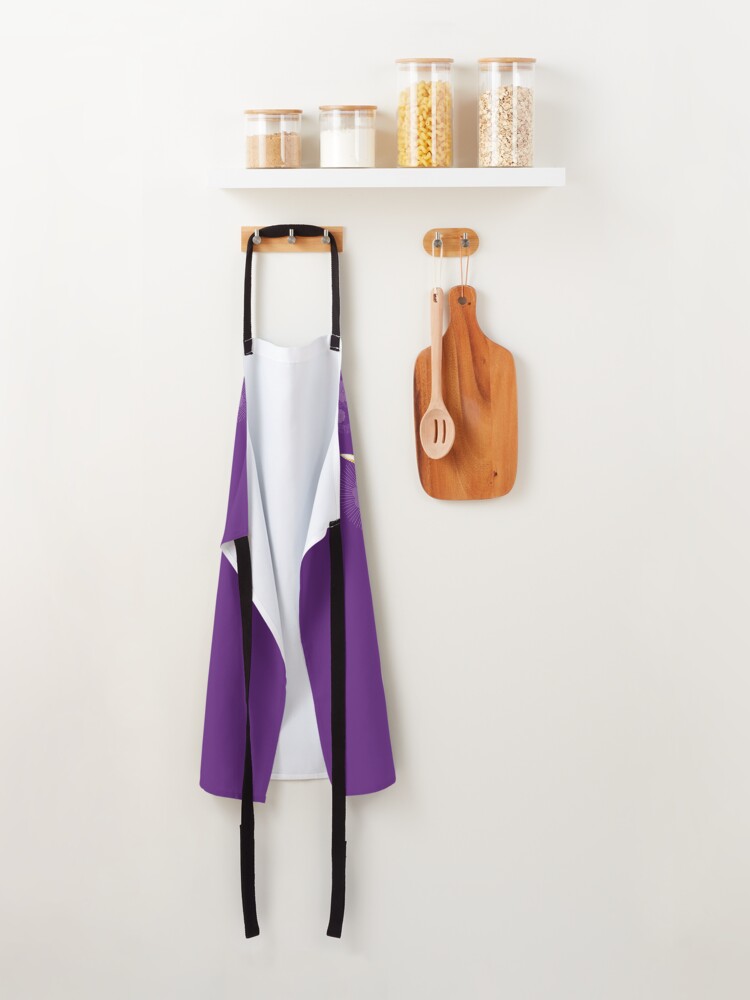 Alternate view of Paper Crane and Cherry Blossoms Apron