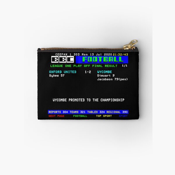 Item preview, Wycombe Wanderers League One Play Off Final 2020 CEEFAX designed and sold by boxoflyrics.
