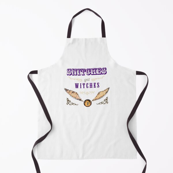 snitches get witches Apron