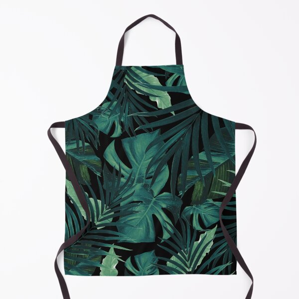 Item preview, Tropical Jungle Night Leaves Pattern #1 #tropical #decor #art designed and sold by Anita's & Bella's Art.