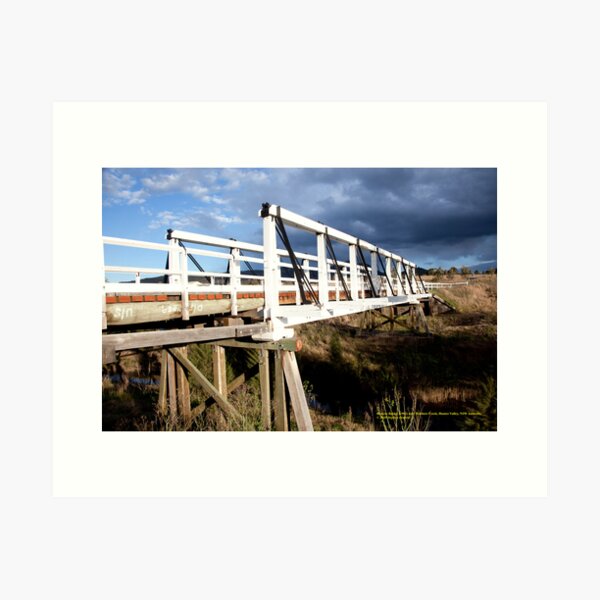 Item preview, Beckers Bridge and Storm Clouds, Hunter Valley NSW Australia designed and sold by SNPenfold.