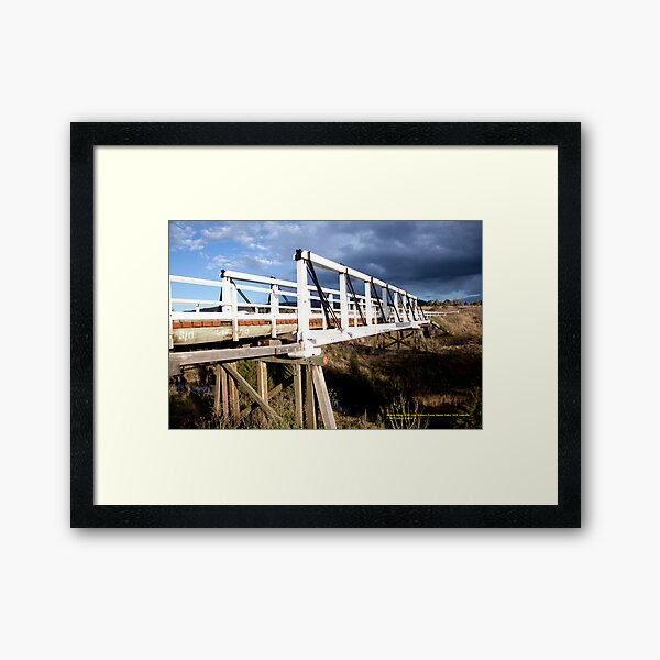 Item preview, Beckers Bridge and Storm Clouds, Hunter Valley NSW Australia designed and sold by SNPenfold.