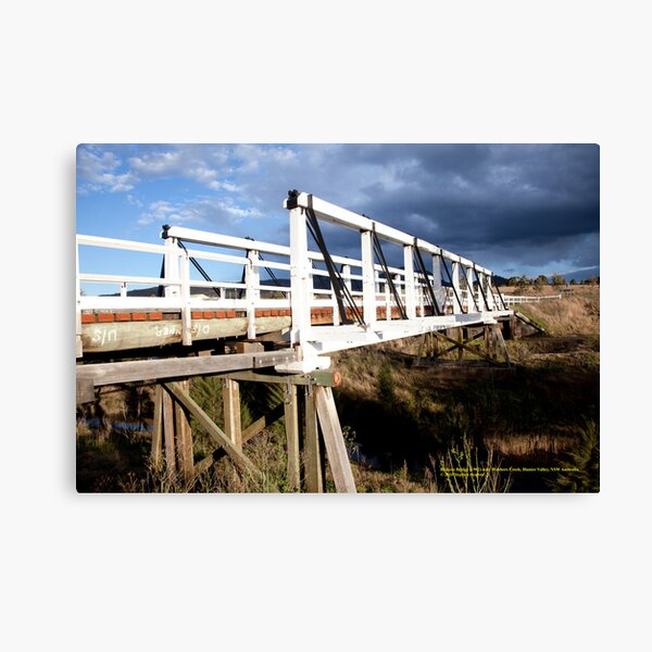 Item preview, Beckers Bridge and Storm Clouds, Hunter Valley NSW Australia designed and sold by SNPenfold.