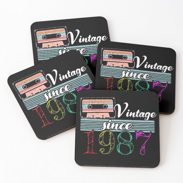 Item preview, Vintage 1987 birthday retro cassette designed and sold by shurikaner.