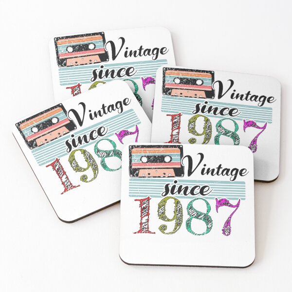 Item preview, Vintage 1987 birthday retro cassette designed and sold by shurikaner.