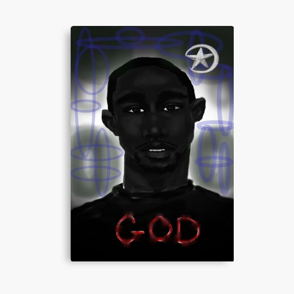 The Black Man Is God Canvas Print
