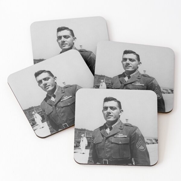 Item preview, Sergeant John Basilone Stateside - WW2 1943 designed and sold by warishellstore.