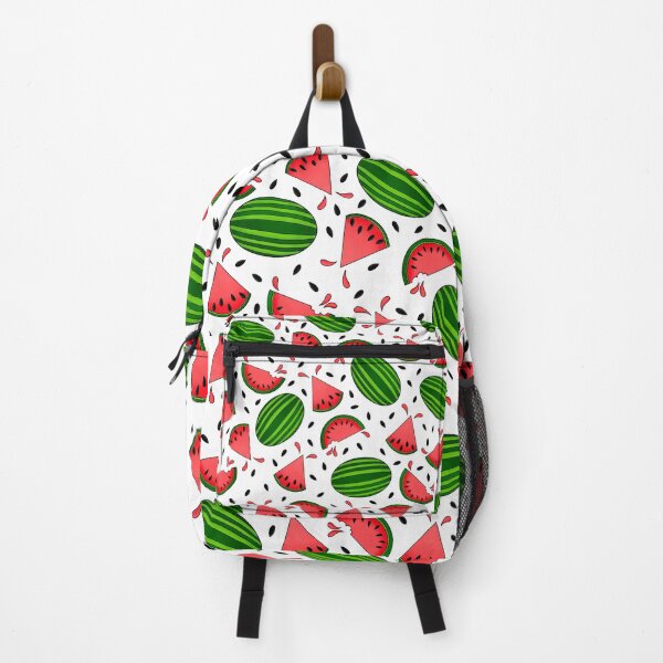 Item preview, Juicy Watermelon Pattern on White Background designed and sold by Gsallicat.