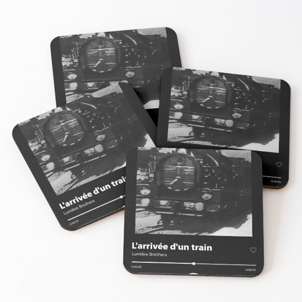 Item preview, Arrival of a Train X Spotify designed and sold by thebenkim.