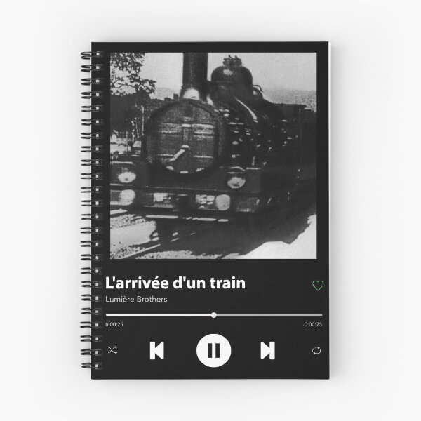 Item preview, Arrival of a Train X Spotify designed and sold by thebenkim.