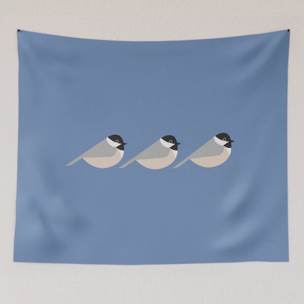 Item preview, Minimalist Chickadee Trio designed and sold by jspiggle.