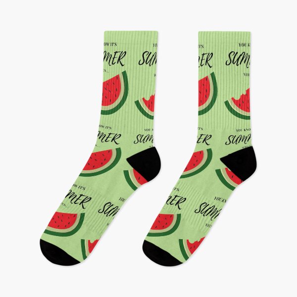 Item preview, You know it's summer when...you eat watermelon designed and sold by garhoud.