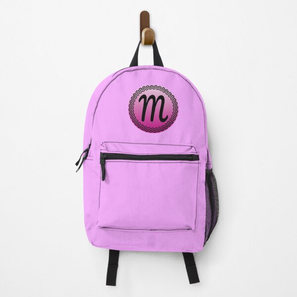 Item preview, M in Pink/Purple Circle designed and sold by stasnydesign.