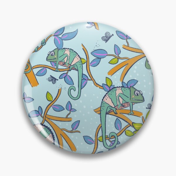 Item preview, playful chameleon designed and sold by 3Tree.