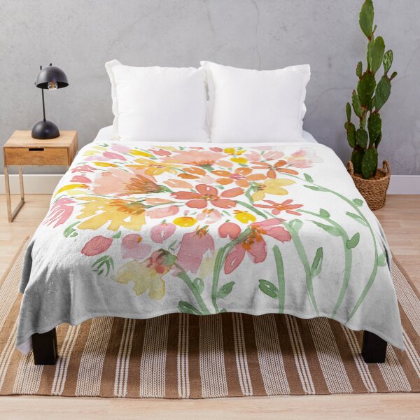 Item preview, Ramo Naranja Flojo Acuarela Floral designed and sold by CheriseMorris.