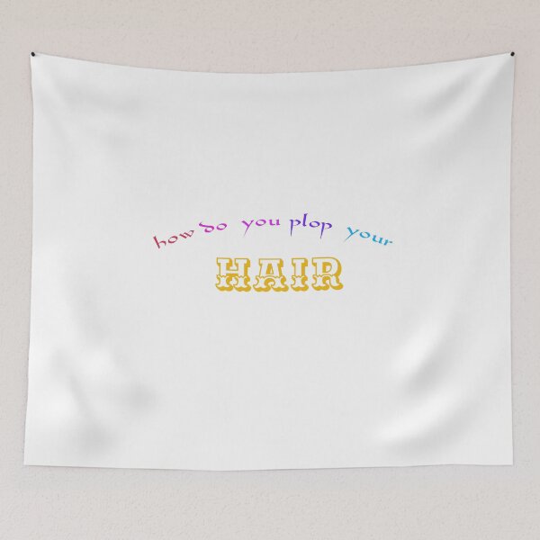 Item preview, how do you plop your hair with a t-shirt designed and sold by moustafa7155.