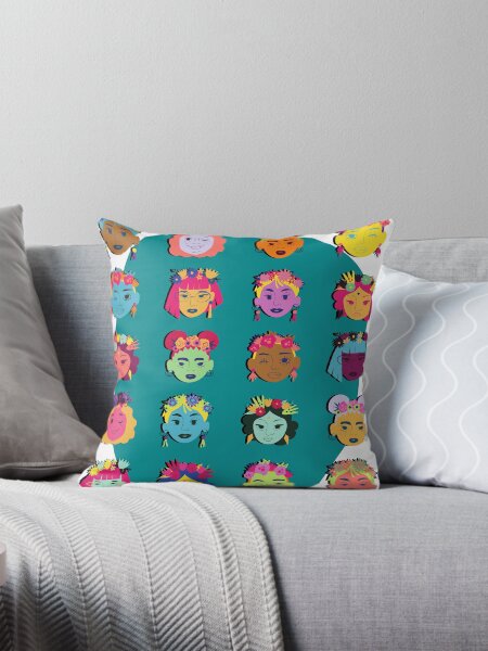 Vista previa del artículo con la obra «Frida's Girls - Pop Art Colors», diseñado y vendido por gimmesometees.