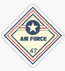 US Air Force Shipping Placard Sticker