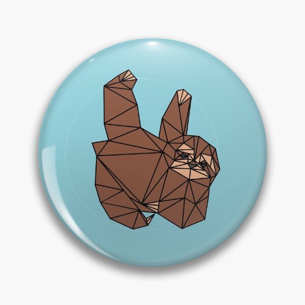 Item preview, Geometric Hanging Sloth designed and sold by SydneyKoffler.