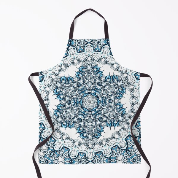 Item preview, Blue mandala designed and sold by MandalaFlowerArt.