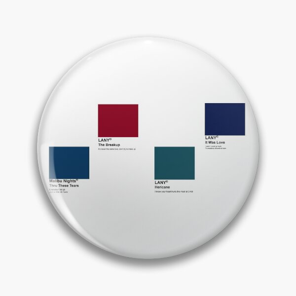 Item preview, LANY Pantone Sticker Pack 1 designed and sold by mhj5503.