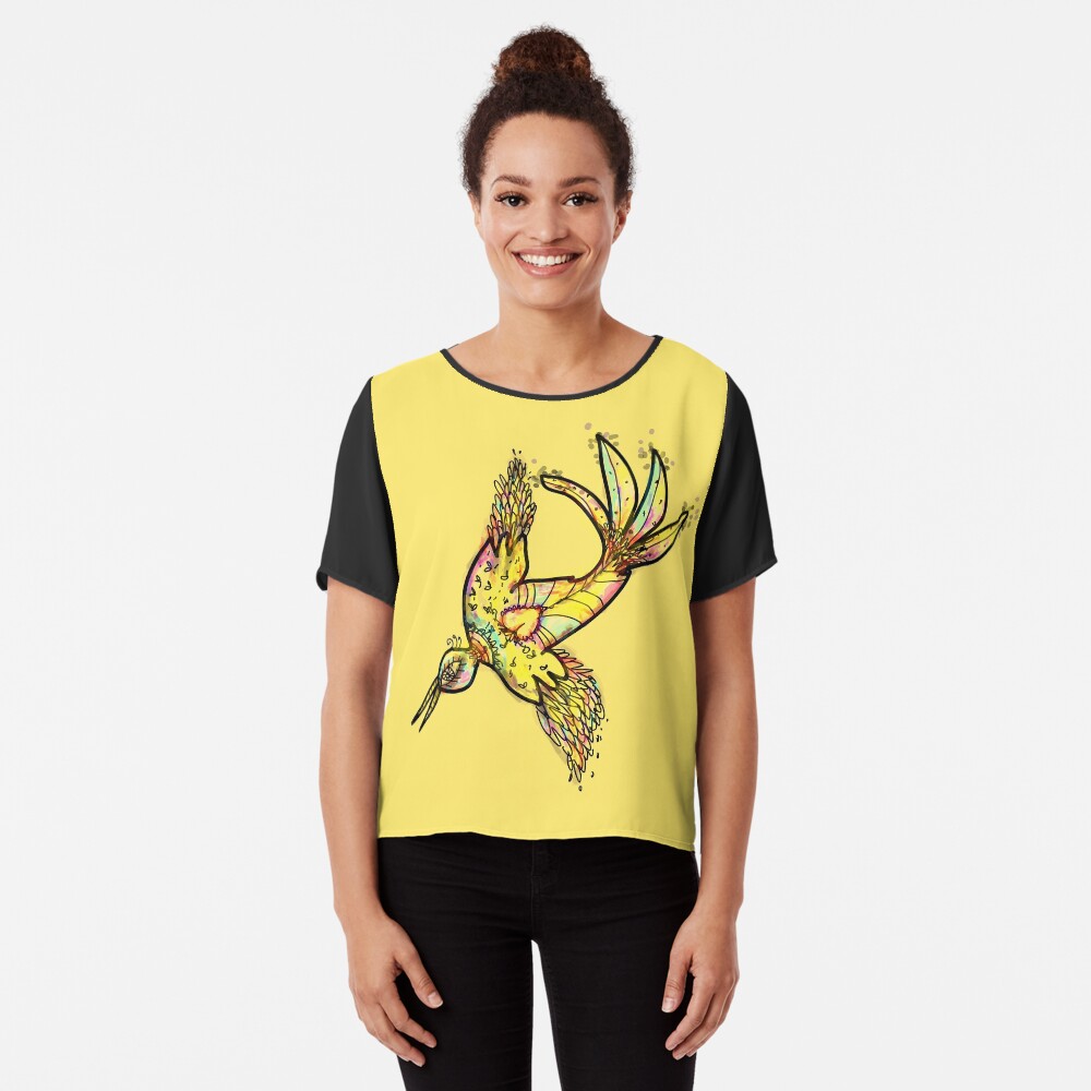 The Bird Chiffon Top