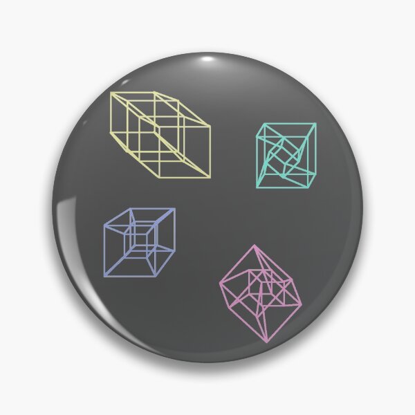 Artikelvorschau, Hypercubes / Tesseract-Farben entworfen und verkauft von haagingrid.
