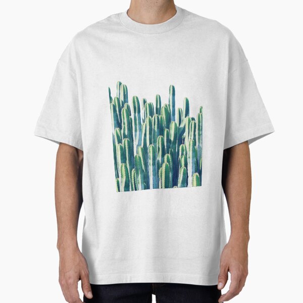 Cactus V2 #redbubble #home #lifestyle #buyart #decor Oversized T-Shirt