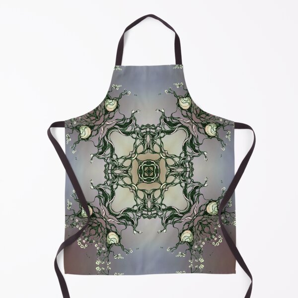Item preview, APPLE Trees GARDEN Mandala designed and sold by MandalaFlowerArt.
