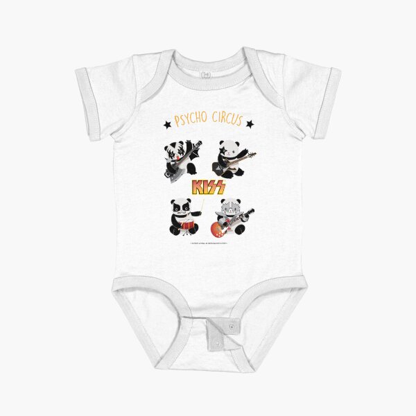 Item preview, Psycho Circus -  Pandas playing like the band Kiss designed and sold by babyrockstar.