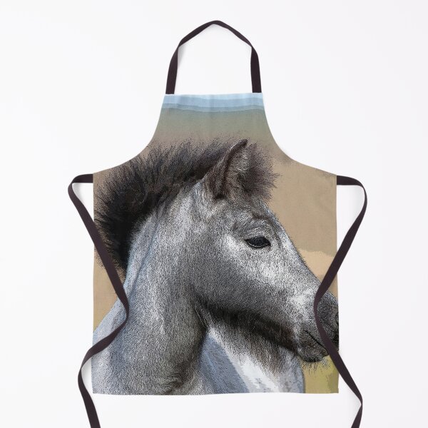 Item preview, Watercolor Horse 01, Icelandic Pony, Kufhol, Iceland, Just Me! designed and sold by CarlsonImagery4.