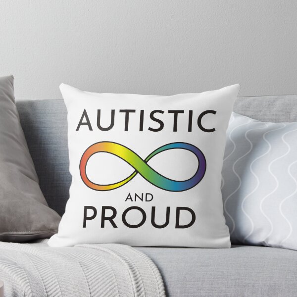 Item preview, Autistic and Proud designed and sold by JezWeCan.