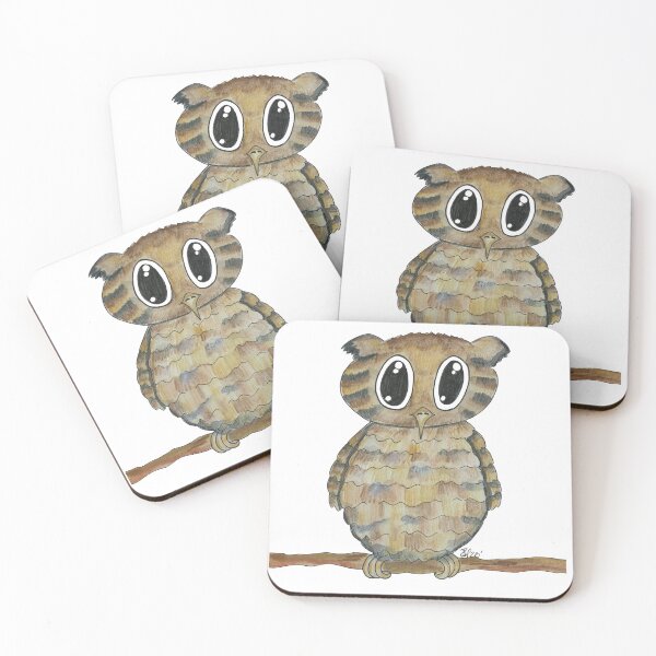Item preview, Watercolor Owl designed and sold by TheDoodleNurse.