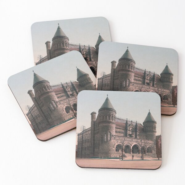 Item preview, Detroit Museum of Art - Circa 1900 Photochrom designed and sold by warishellstore.